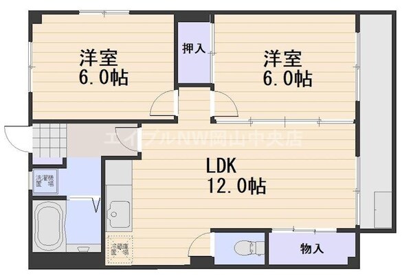 ブライトン御野の物件間取画像